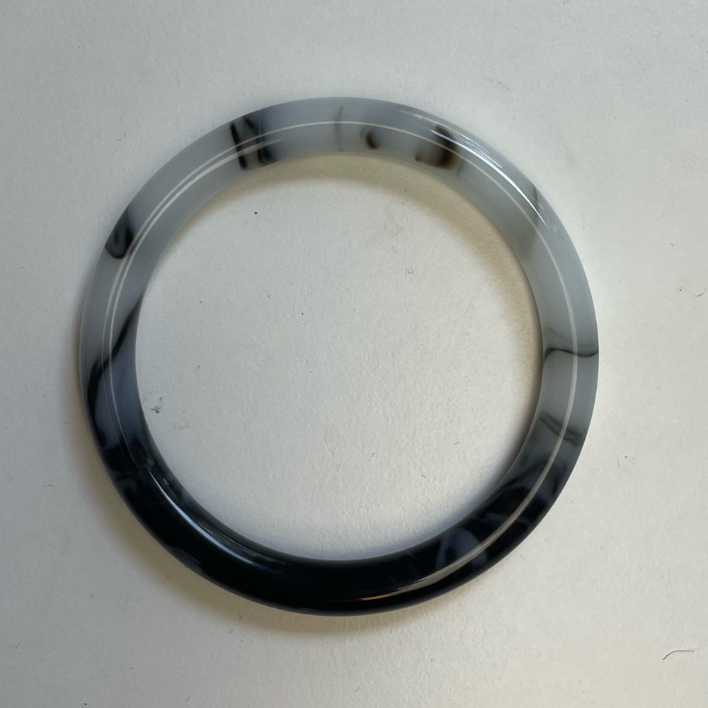 NEW Marbled Jade Bangle